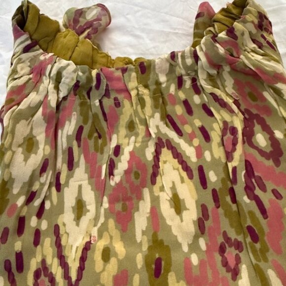 VELVET BY GRAHMA & SPENCER ADARA FLUTTER SLEEVE TOP BLOUSE  SIZE SMALL NWT - Picture 4 of 5